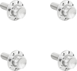 ARLEN NESS Bolt Kit - Windshield - Titanium - 12-Point - Polished 300-815