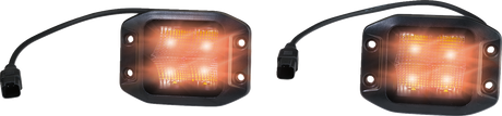 Moose Offroad Flush Mount LED Light Pods Kit MSE-LPKITFA for Off-Road Vehicles