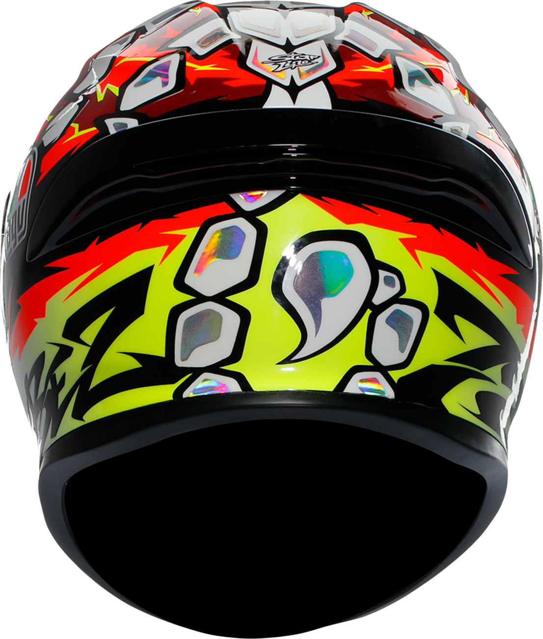 AGV K6 S Bezzecchi 2024 Helmet - Large, Carbon-Aramid Shell, Motorcycle Racing Gear for Honda, Yamaha, Suzuki, Kawasaki, Ducati