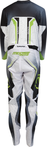 MOOSE OFFROAD Youth Qualifier® Pants - White/Black/Green - US 26 2903-2669
