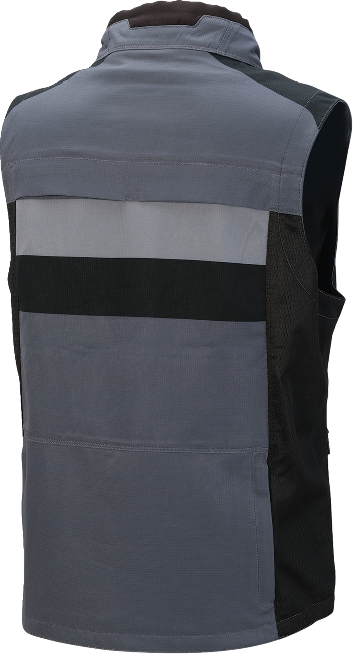 MOOSE OFFROAD Moto Vest 2830-0765 for 2XL Motorcycles - Gray/Black