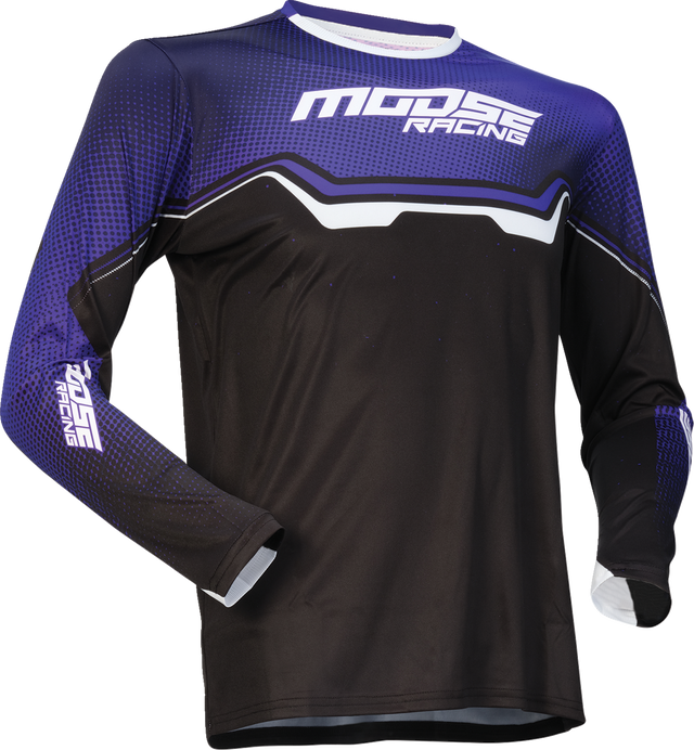 MOOSE OFFROAD Youth Qualifier® Jersey - Purple/Black/White - XL 2912-2636