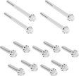 ARLEN NESS Bolt Kit - Primary Cover - Titanium - 12-Point - FLT - Polished 300-926