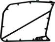 DragonFire Racing Polaris Ranger UTV Rear Passenger Door Frame - Replacement for Pursuit Doors Part #522306