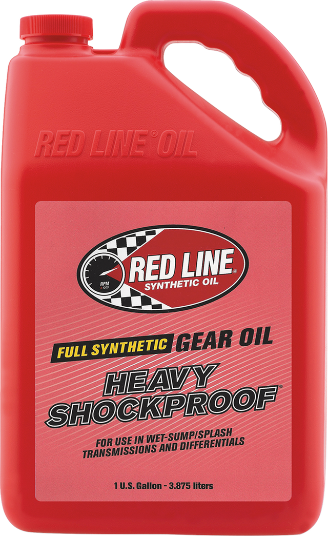 RED LINE SYNTHETIC OIL Heavy Shockproof Gear Oil - 1 gallon 58205