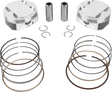 JE PISTONS Piston Kit - 4.260" Bore - 4.500" Stroke - 12.0:1 CR - 108" M8 399163