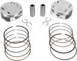 JE PISTONS Piston Kit - 4.320" Bore - 4.320" Stroke - 11.5:1 CR - 108" M8 399159