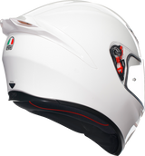 AGV K1 S Helmet - White - XL - Lightweight Motorcycle Helmet with Ventilation and Pinlock Prepared Fit for Honda, Yamaha, Suzuki, Kawasaki, and Harley-Davidson