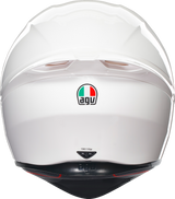 AGV K1 S Helmet - White - XL - Lightweight Motorcycle Helmet with Ventilation and Pinlock Prepared Fit for Honda, Yamaha, Suzuki, Kawasaki, and Harley-Davidson