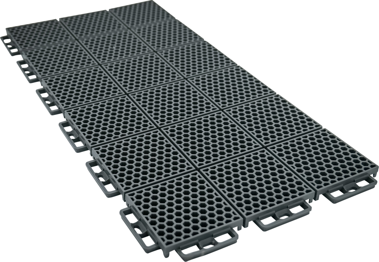 CALIBER ProTech Flooring - Smooth - Light Gray - 8 Piece 13610-10