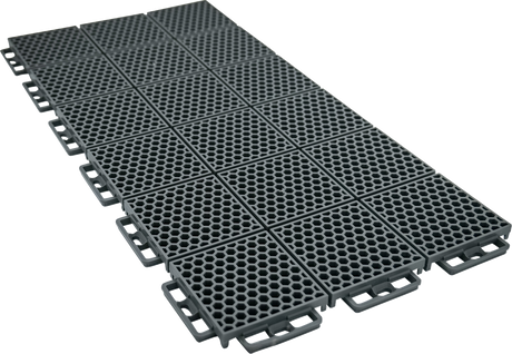 CALIBER ProTech Flooring - Smooth - Light Gray - 8 Piece 13610-10