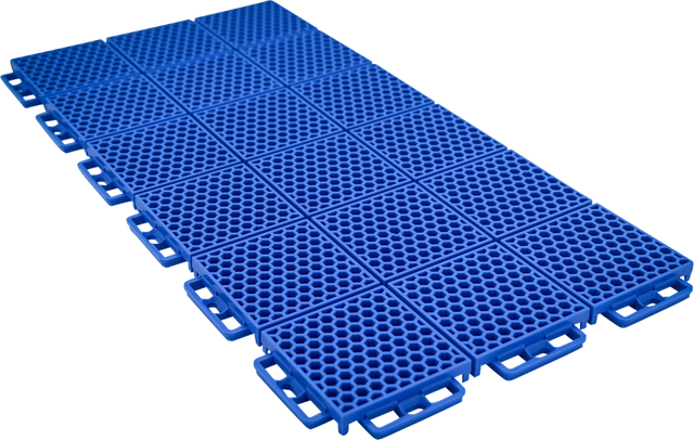 CALIBER ProTech Flooring - Smooth - Blue - 8 Piece 13612-10