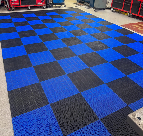 CALIBER ProTech Flooring - Smooth - Blue - 8 Piece 13612-10