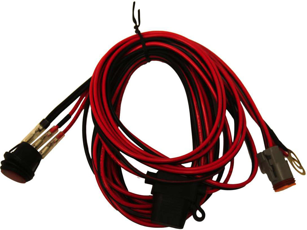 RIGID 40194 Wire Harness for 4" and 6" Light Bars and 10" SR - Universal Fitment