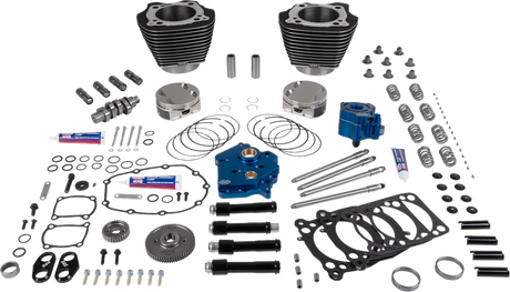 S&S Cycle 129-Inch Power Package with HPT496 Gear Drive for M8 Engines