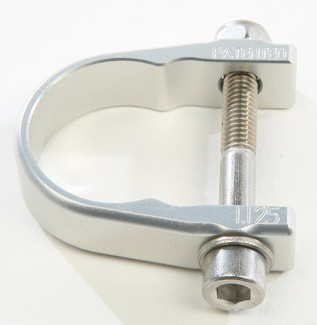 AXIA 1.125-Inch Silver Strap Clamp for ATV/UTV Roll Cages, Part Number MODCL1.125-C