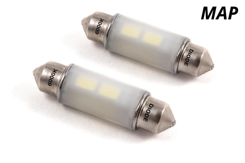Diode Dynamics 41mm HP6 LED Bulb - Red (Pair)