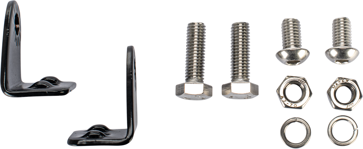 Open Trail B18 End Bracket Kit for Slimline LED Light Bars - Heavy-Duty Aluminum Mounting Arm