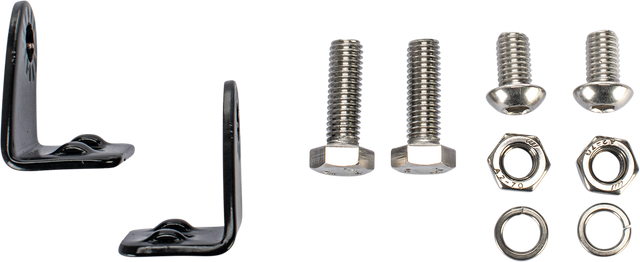 Open Trail B18 End Bracket Kit for Slimline LED Light Bars - Heavy-Duty Aluminum Mounting Arm