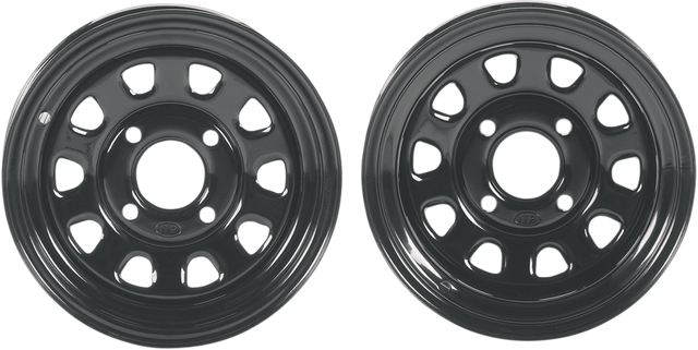 ITP Delta Steel Wheel - Front/Rear - Black - 14x7 - 4/156 - 4+3 1422755014B