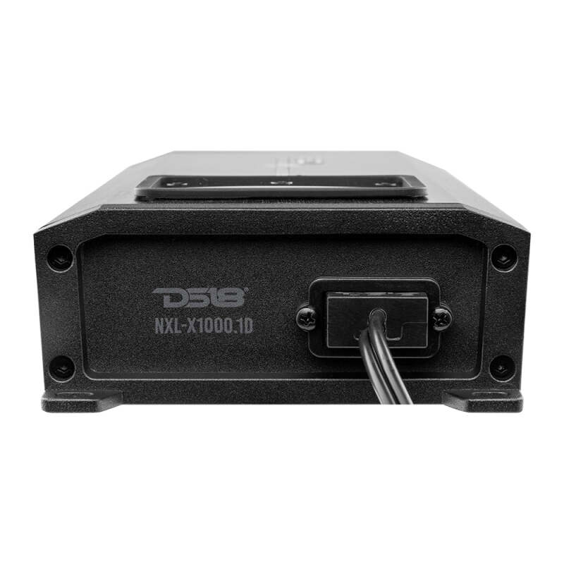 DS18 NXL-X1000.1D 1-Channel Class-D Monoblock Amplifier – 1000 Watts RMS at 1 Ohm, Waterproof for Powersports Vehicles