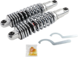 Drag Specialties Shock C16-0154H - Premium Ride-Height Adjustable 13 Inch Heavy Duty Shock for Harley-Davidson Touring Models