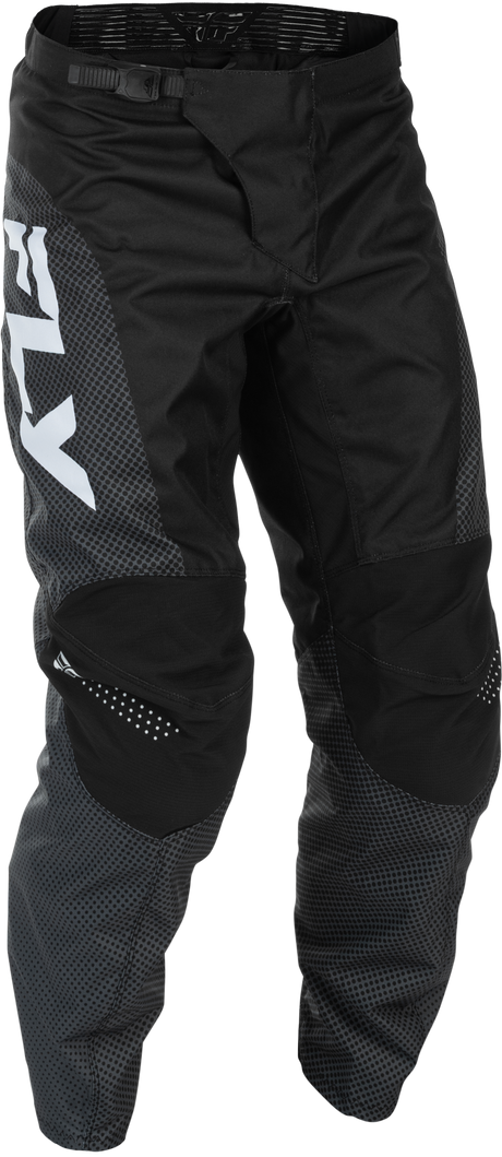 Fly Racing F 16 Pants Black/White Size 46 – Durable Off-Road Motorcycle Riding Gear for Honda, Yamaha, Kawasaki, and Suzuki