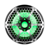 DS18 NXL-12SUB/BK Marine 12-Inch Subwoofer with RGB Lights, 350 Watts RMS, 4 Ohm Single Voice Coil for Powersports Vehicles