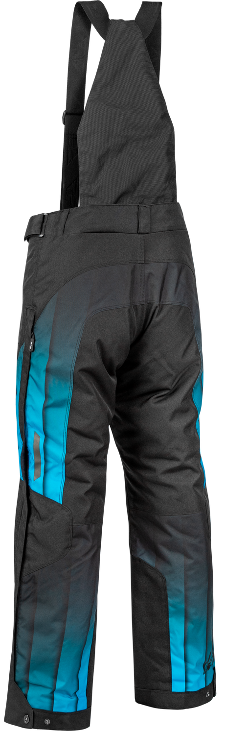 Fly Racing Women's SNX Pro Pant in Blue/Black – Motorcycle Snow Pants with Weatherproof Technology for ATV and Snowmobile Riders