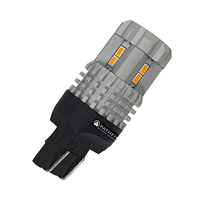 Pathfinder LED Turn Signal Bulbs Amber for Honda GL1800 (Part GL7443A)