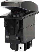 OPEN TRAIL SM106-024 UnderGlow Lighting LED Switch with Dual Amber Illumination for Jeep, Truck, SUV