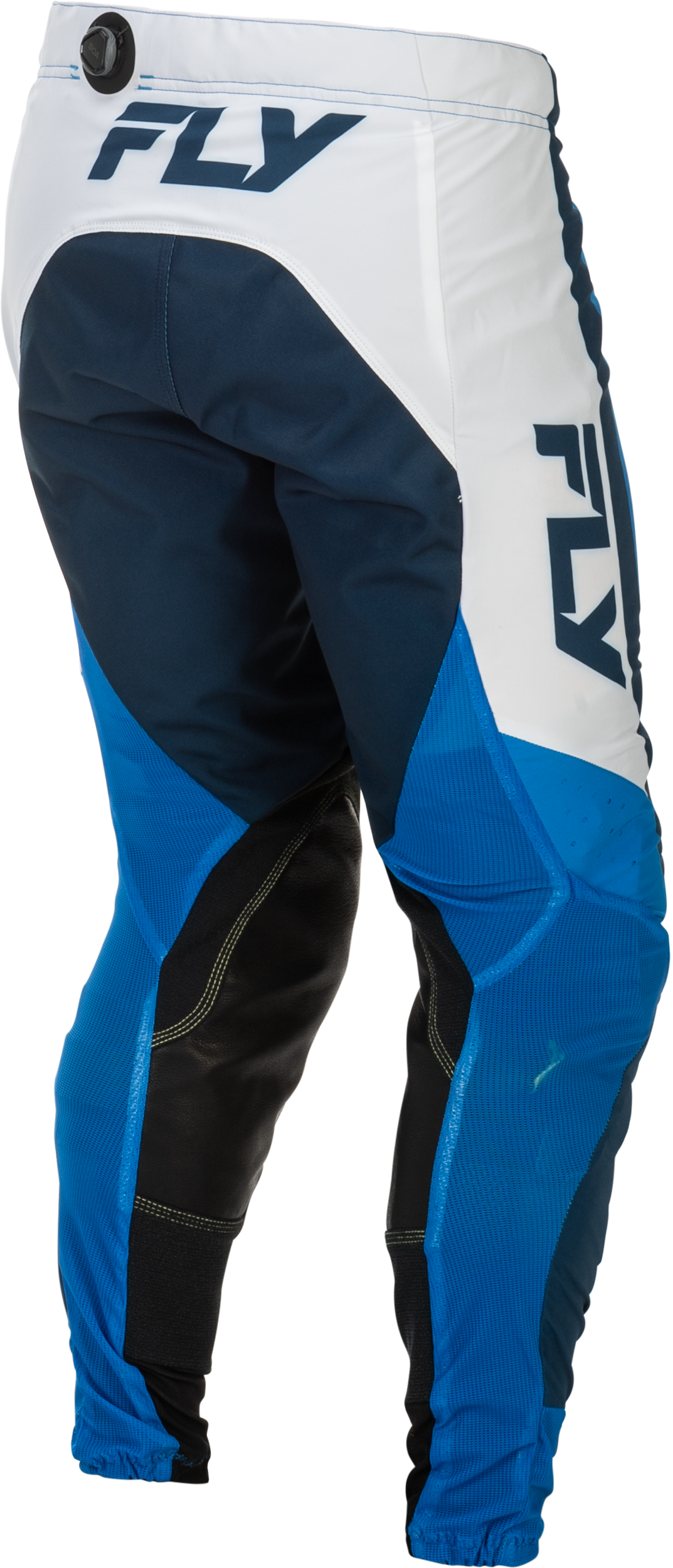Fly Racing Youth Lite Pants Blue/White Size 26 – Motorcycle Riding Gear with Adjustable Fit
