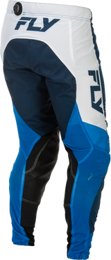 Fly Racing Youth Lite Pants Blue/White Size 26 – Motorcycle Riding Gear with Adjustable Fit
