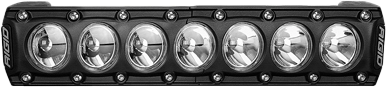 RIGID Revolve 10-inch Amber Backlight Light Bar for Pickup Trucks and SUVs