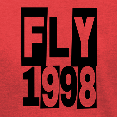 Fly Racing Youth Punk Tee in Red - Part No. 354-0417YL, Perfect for Off-Road and Dirt Bike Riders