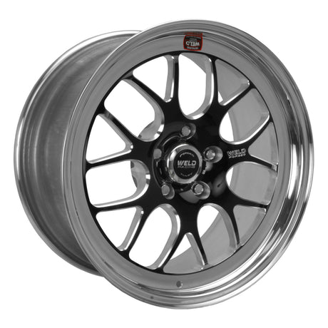 Weld S77 18x8 Inch Black High Pad Wheel with 5x120mm Bolt Pattern - Part Number 77HB8080N51A