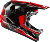 Fly Racing Youth Rayce Repeat Bicycle Helmet Black/Red Youth Fit - Part Number 73-3622YL