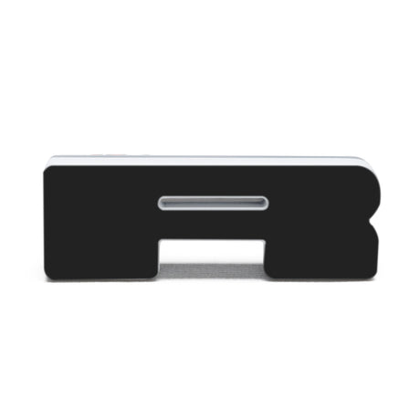 ORACLE Lighting Universal Illuminated LED Letter Badges - Matte Blk Surface Finish - R