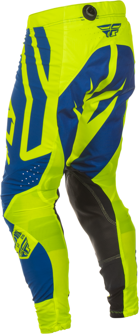 Fly Racing Lite Lancer Pants for Motocross - CA/NY Navy/Hi Vis, Size 32