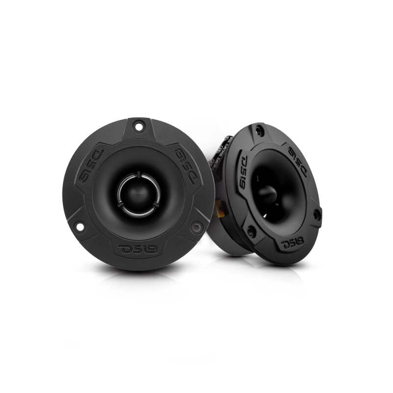 DS18 PRO-TWX1/BK 3.8-inch Super Bullet Tweeter – 120 Watts RMS, 1-inch Aluminum Voice Coil, 4 Ohm, Black, Fits Select Vehicles