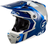 Fly Racing Formula Cp Seal Helmet Navy/Blue/Grey XL with Impact-Resistant Polycarbonate Shell for Motorcycle and ATV Riders