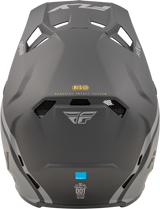 Fly Racing Formula CC Objective Helmet Matte Black/Grey XL with Advanced Impact Protection for ATV, Motorcycle, and Off-Road Vehicles