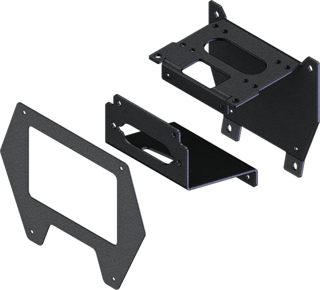 KFI 22+ Polaris RZR PRO R/ 4/ RZR Turbo R/4 Winch Mount