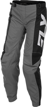 Fly Racing Women's F 16 Pants Grey/Black/White Size 05/06 - Durable Motorcycle Riding Gear
