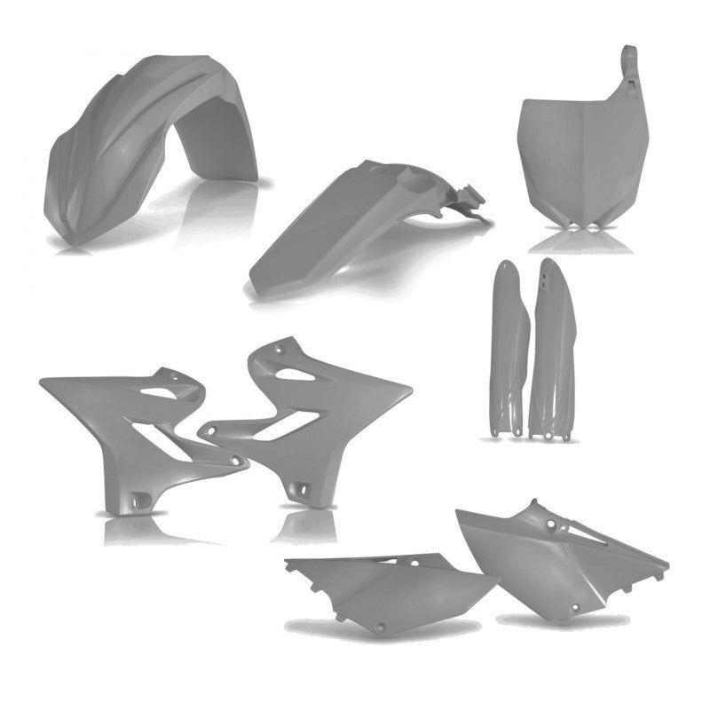 Acerbis Full Plastic Kit for Yamaha YZ125/250 (2015-2021), YZ125X/YZ250X (2020-2022) - Gray
