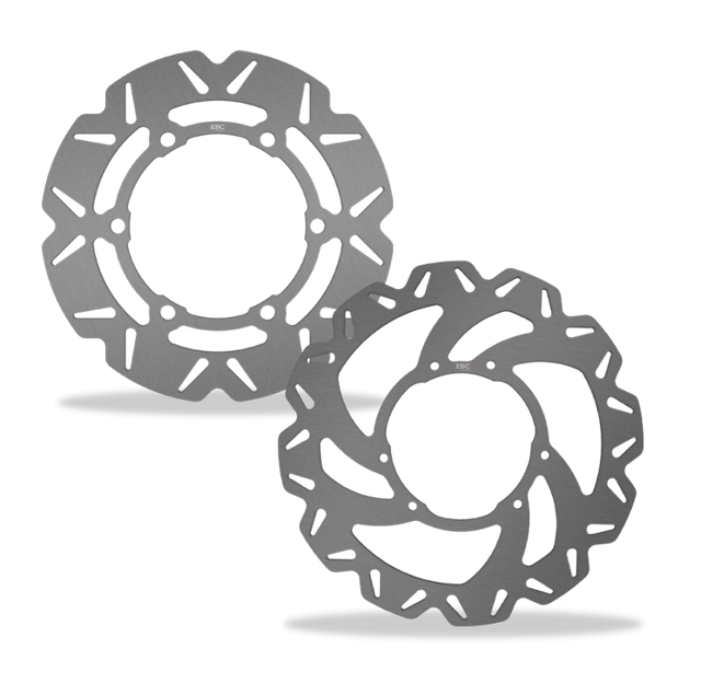 EBC 06-09 Triumph Hinckley Produced Machines America (w/Cast Wheel) Front CX Extreme Rotor
