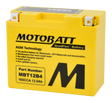 Motobatt MBT12B4 Quadflex Sealed AGM Battery for Motorcycle and Powersports Vehicles