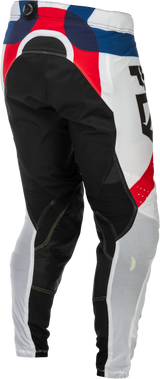 Fly Racing Lite SE Glory Pants for Motocross – Red/White/Blue, Size 34, Fits Honda CRF250R, Kawasaki KX450, Yamaha YZ250F