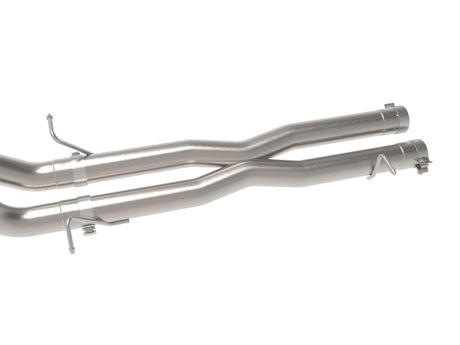 aFe Vulcan Series 3-Inch to 3-1/2-Inch Stainless Steel Cat-Back Exhaust System with Black Tips for Dodge RAM 1500 2025 with 3.0L Turbo Diesel