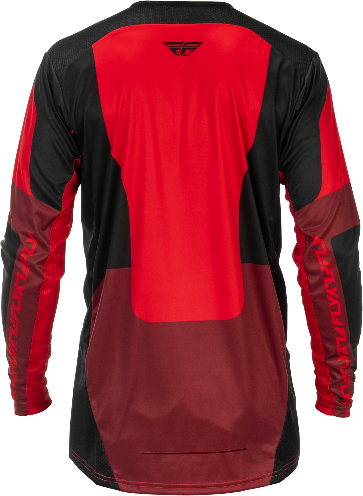 Fly Racing Lite Jersey Black/Red XL - Advanced Performance Motorcycle Jersey for Off-Road and Motocross